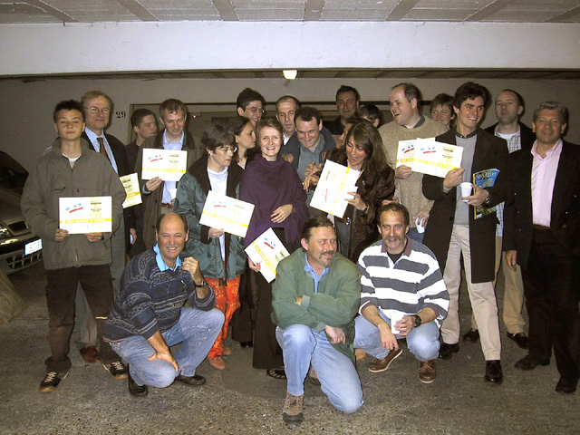 Un trs bon cru 2002, les Niveaux 1 et leurs moniteurs